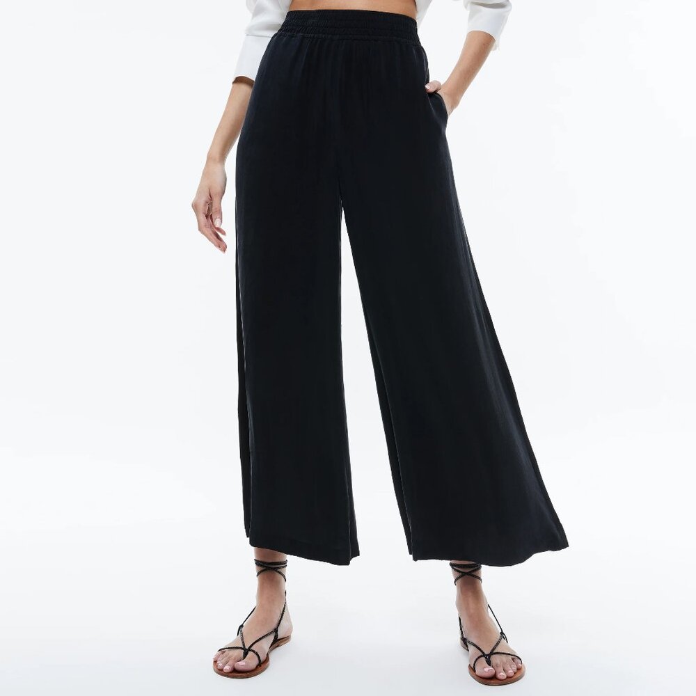 Alice + Olivia Kenley Palazzo Cropped Pant
